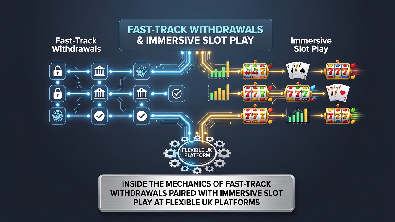 Close-up view of slot game reels displaying thematic graphics alongside withdrawal confirmation notifications on a mobile screen